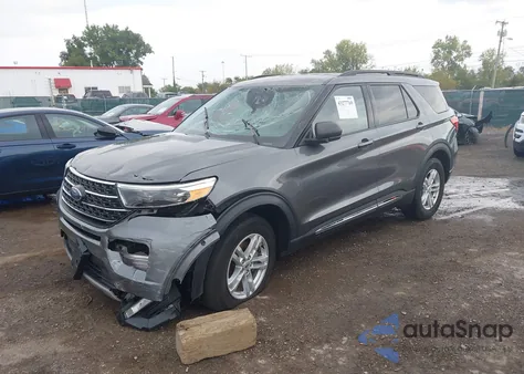 2023 Ford Explorer Xlt z USA, uszkodzony, nr VIN 1FMSK8DH9PGB20541